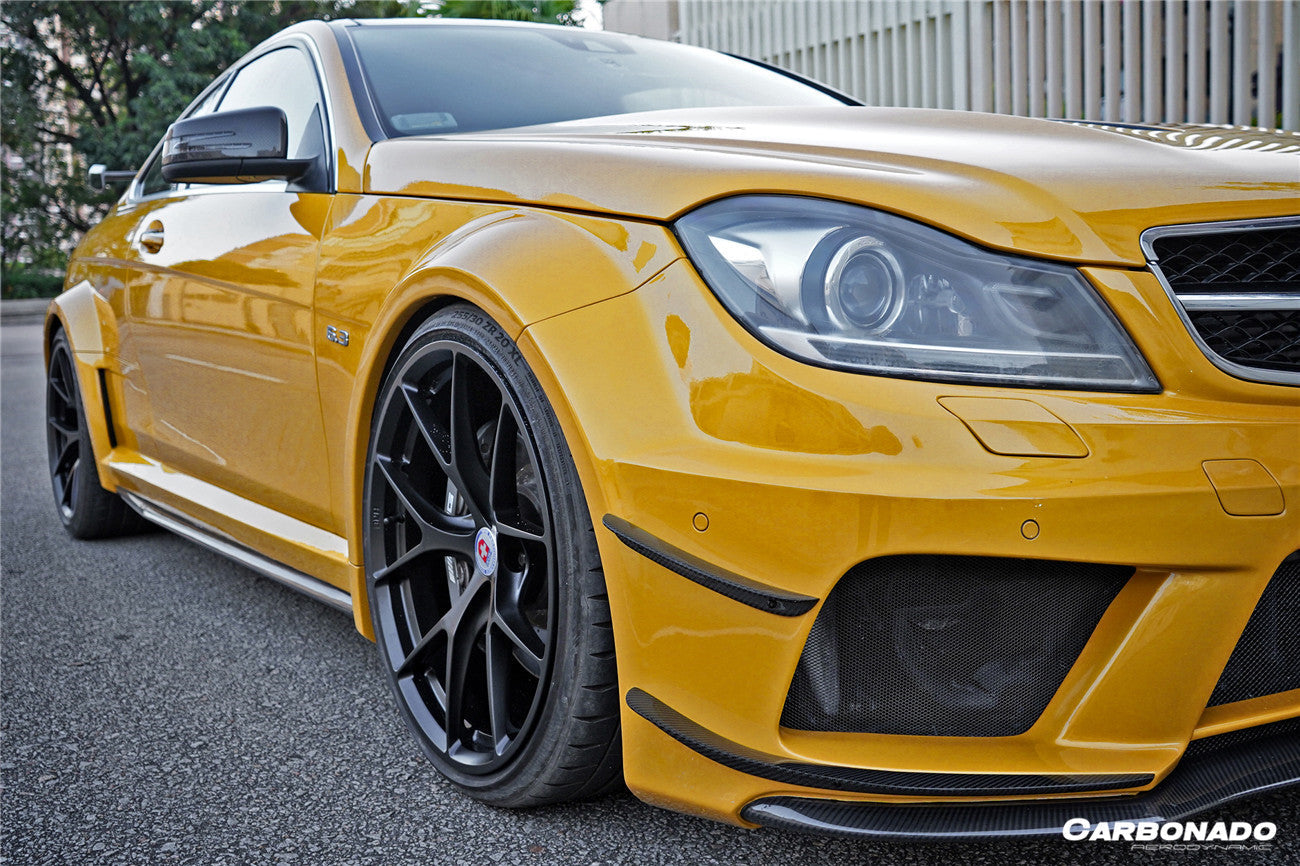 2012-2014 Mercedes Benz W204 C Class Coupe BKSS Style Wide Full Body Kit - Carbonado Aero