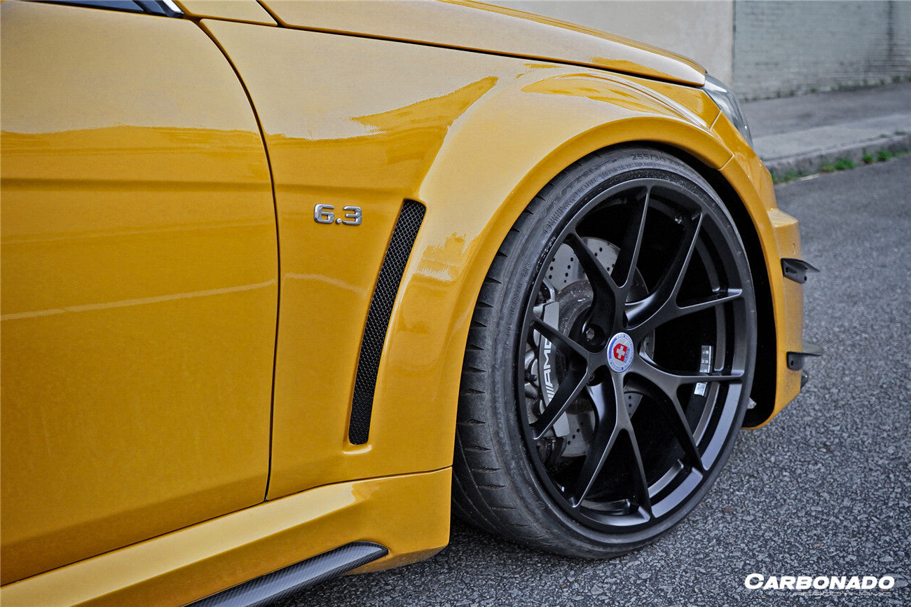 2012-2014 Mercedes Benz W204 C63 AMG Coupe BKSS Style Wide Full Body Kit - Carbonado Aero