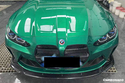 2021-2024 BMW M3 G80   G81 M4 G82   G83 MTN Style DRY Carbon Fiber Fornt Lip