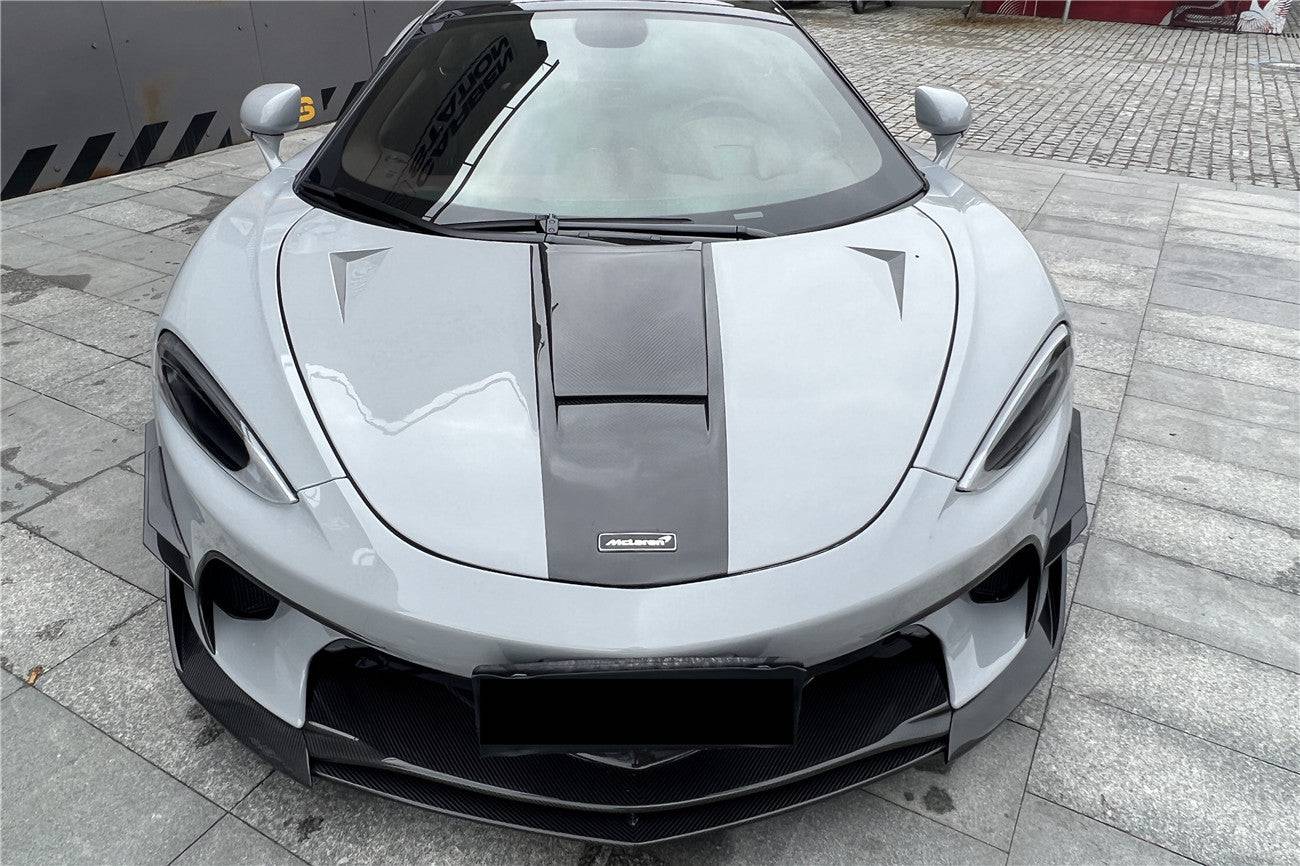 2019-2024 McLaren GT WP Style Dry Carbon Fiber Hood