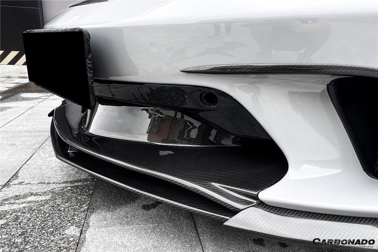 2020-2023 McLaren GT WP Style DRY Carbon Fiber Front Bumper Air Vents