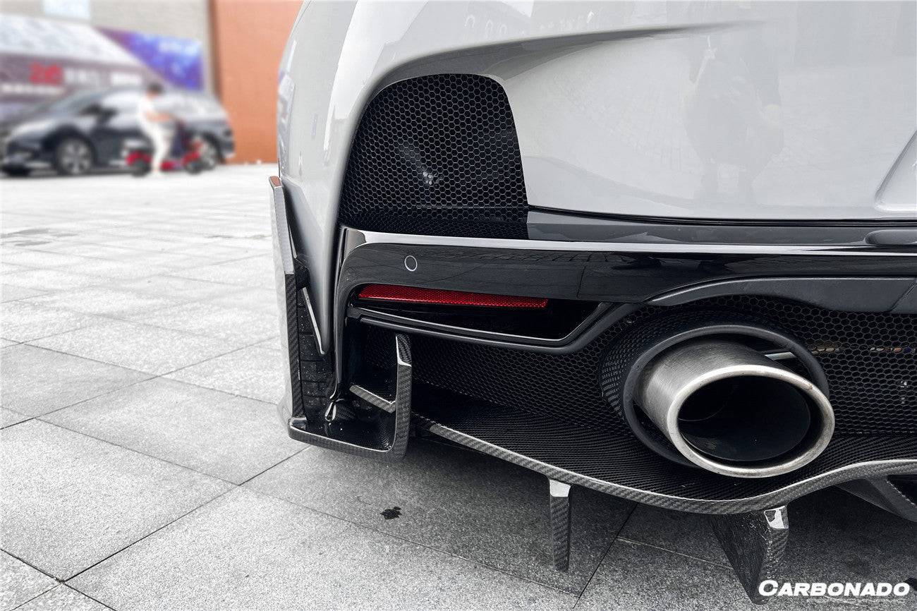 2020-2023 McLaren GT WP Style DRY Carbon Fiber Rear Diffuser Lip - Carbonado Aero