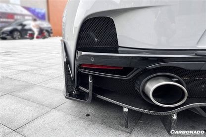 2020-2023 McLaren GT WP Style DRY Carbon Fiber Rear Diffuser Lip - Carbonado Aero