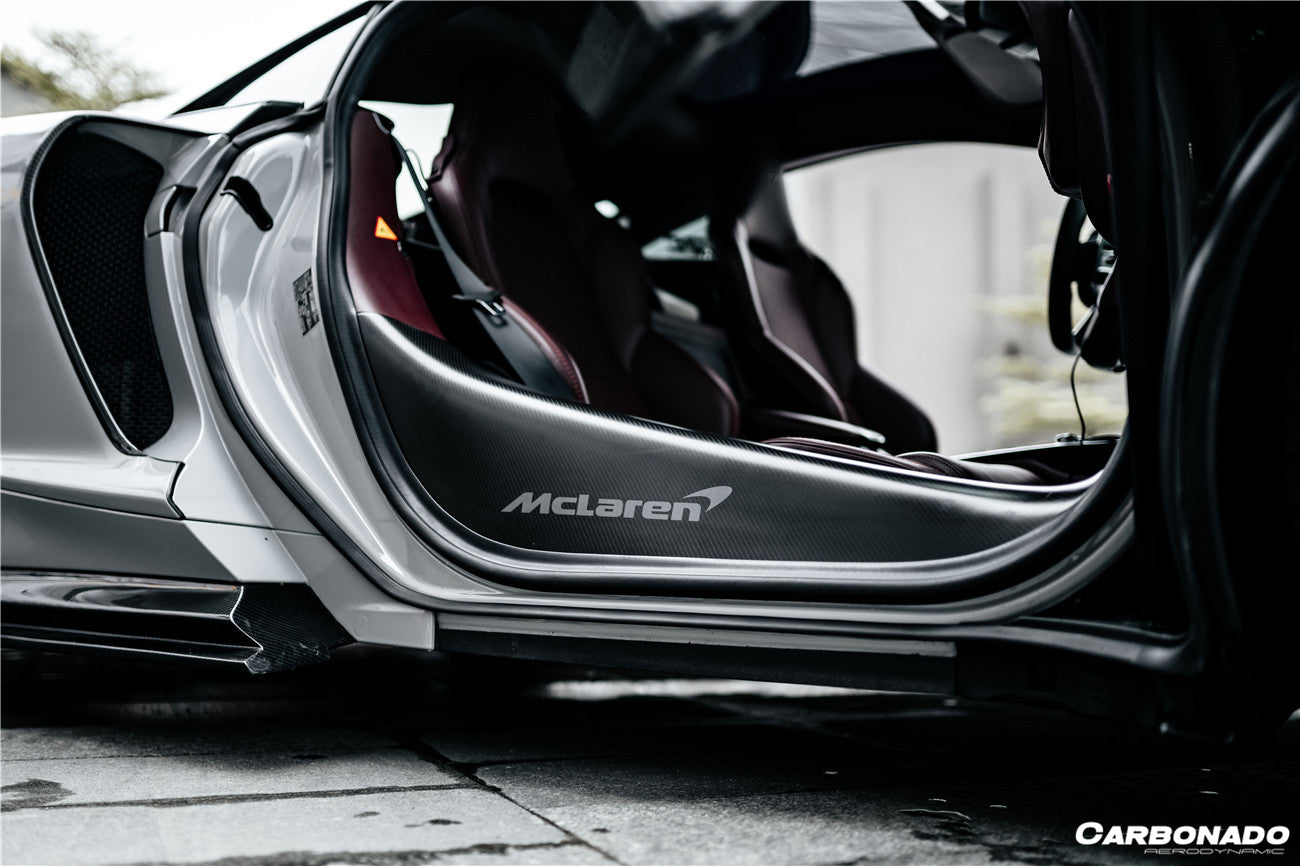 2020-2023 McLaren GT WP Style DRY Carbon Fiber Door Sills