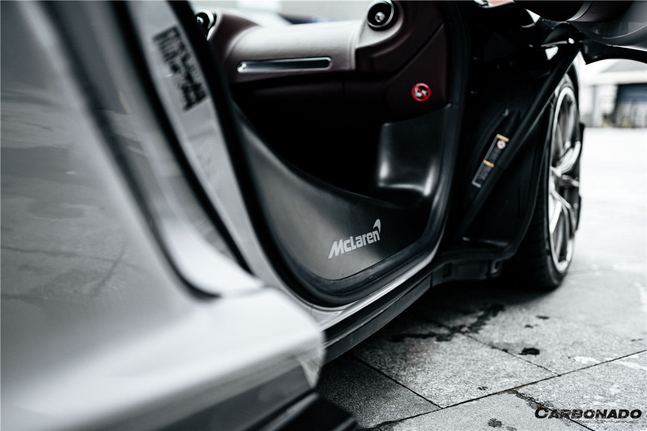 2020-2023 McLaren GT WP Style DRY Carbon Fiber Door Sills