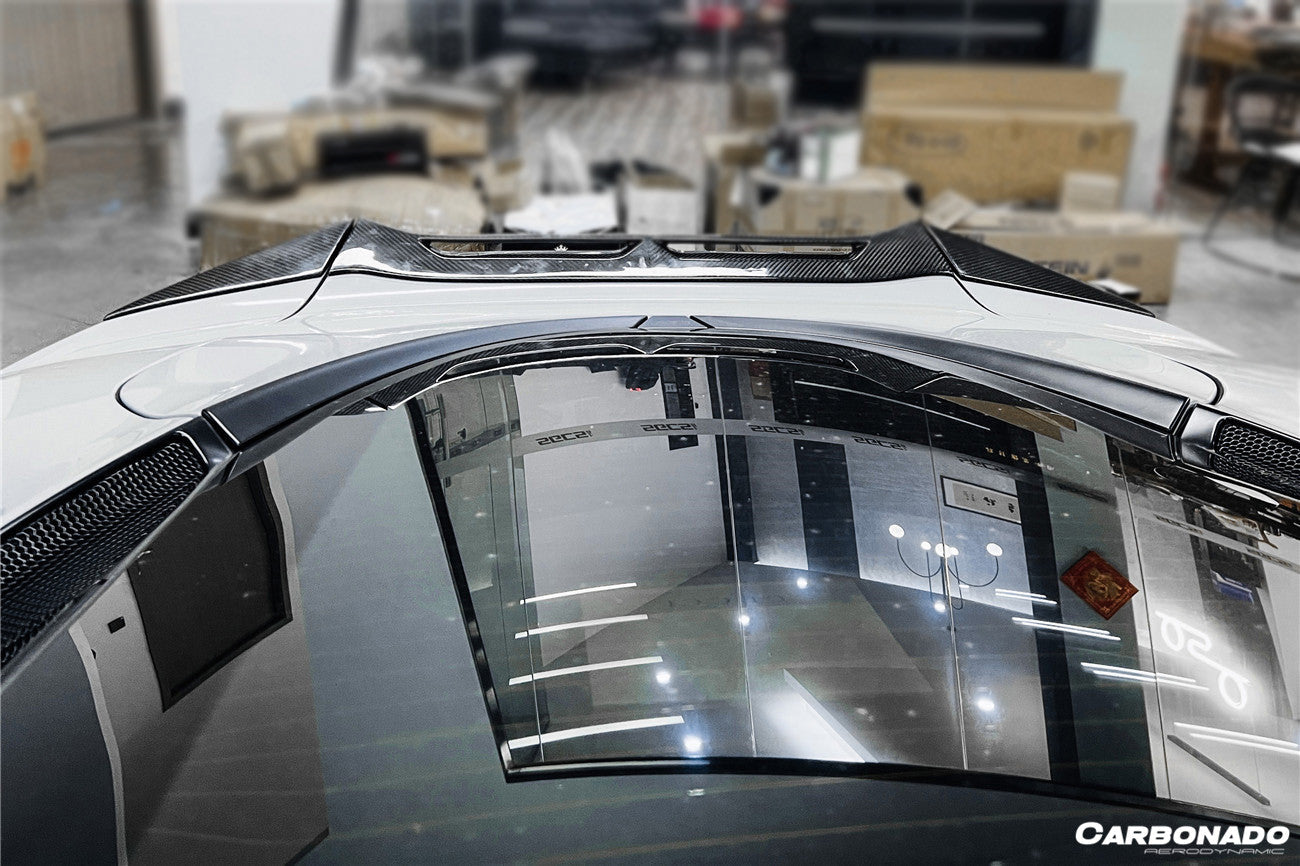 2019-2024 McLaren GT WP Style Dry Carbon Fiber Trunk Spoiler