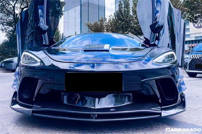 2020-2023 McLaren GT WP Style DRY Carbon Fiber Front Center Lip