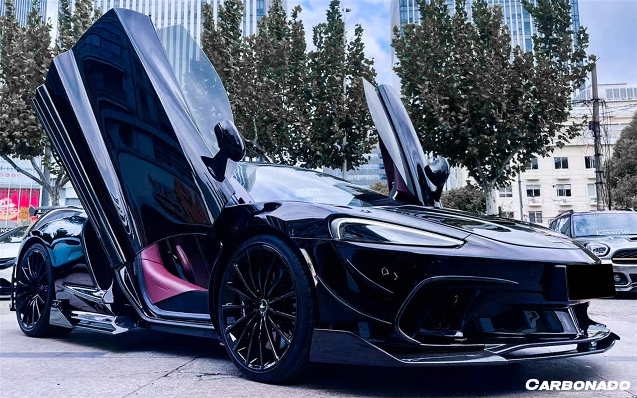 2020-2023 McLaren GT WP Style DRY Carbon Fiber Front Center Lip