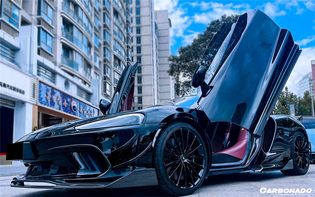 2020-2023 McLaren GT WP Style DRY Carbon Fiber Front Lip