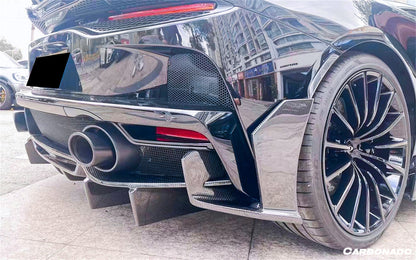2020-2023 McLaren GT WP Style DRY Carbon Fiber Rear Diffuser Lip