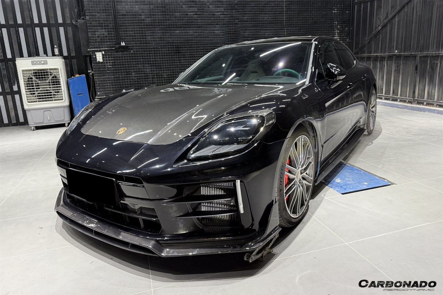 2024-2025 Porsche Panamera 976 OD Style Dry Carbon Fiber Hood