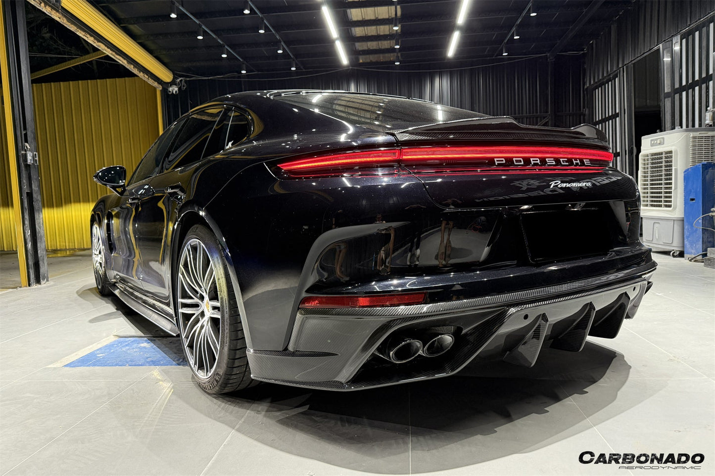 2024-2025 Porsche Panamera 976 OD Style Dry Carbon Fiber Trunk Spoiler