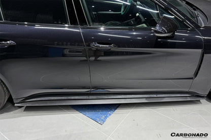 2024-2025 Porsche Panamera 976 OD Style Dry Carbon Fiber Side Skirts