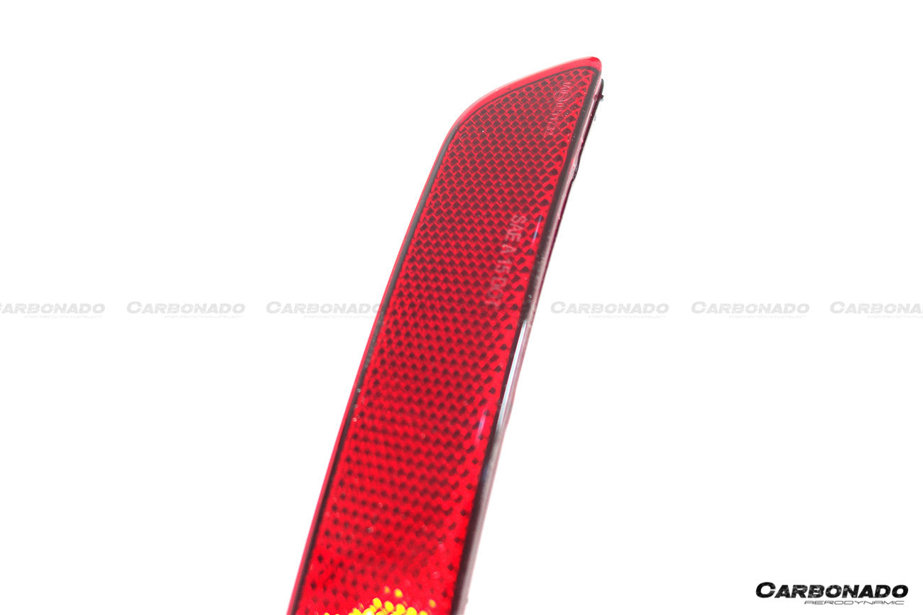 2019-2024 Porsche 911 992 Carrera    S    4    4S    Targa    Cabriolet GT3 Style Rear Bumper Red Reflector Panels