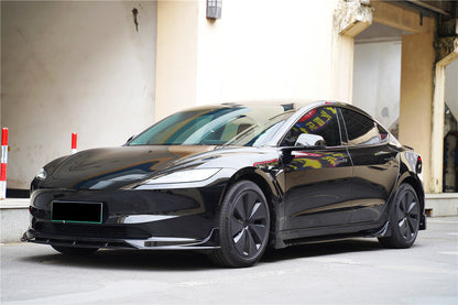 2023-2025 Tesla Model 3 LCI Fast Style Carbon Fiber Pattern Look Body Kit - Carbonado
