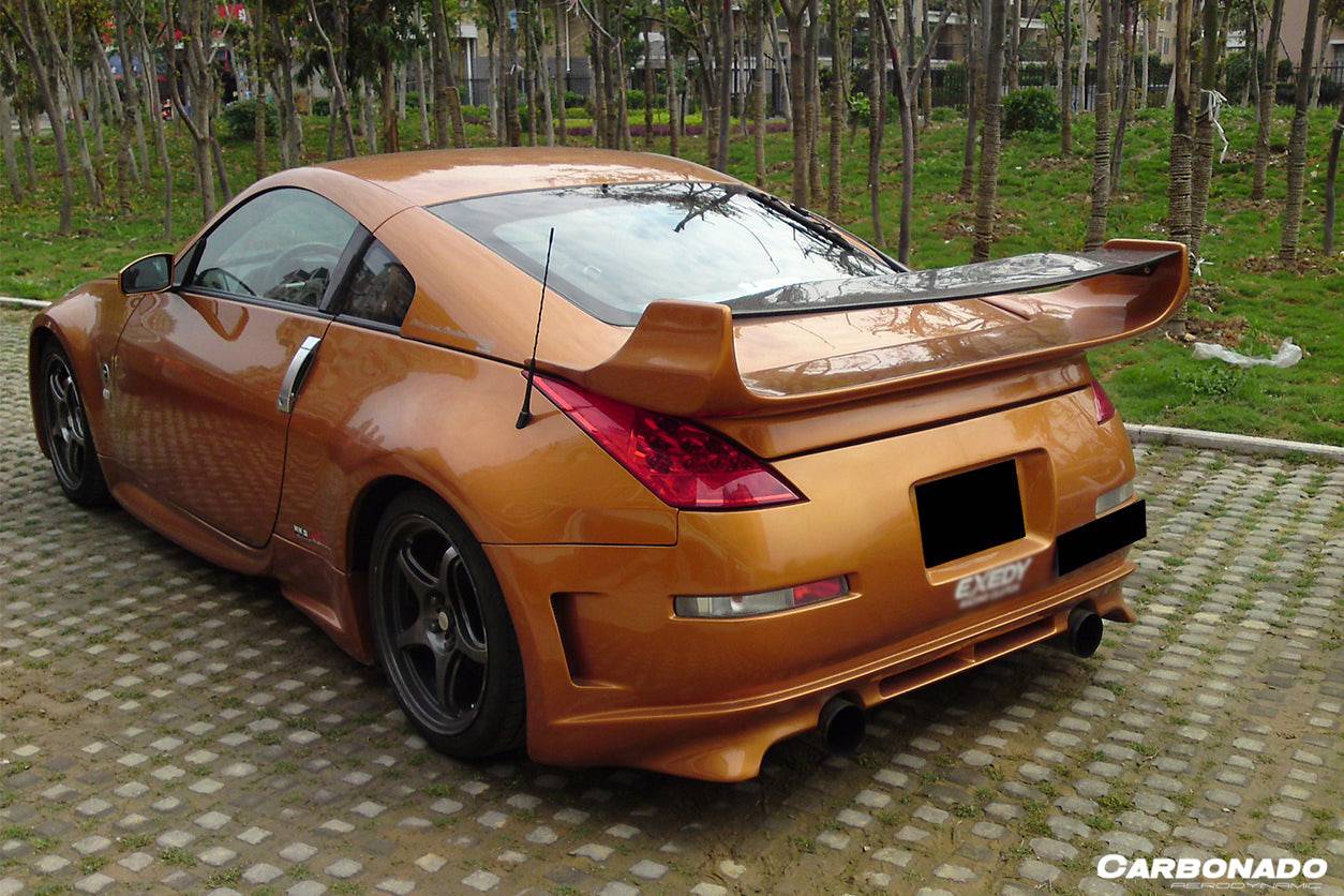 2003-2008 Nissan 350Z VS3 Style Trunk Spoiler - Carbonado