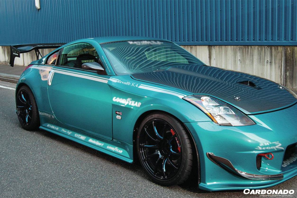 2003-2008 Nissan 350Z DL Style Wide Fender Set - Carbonado Aero