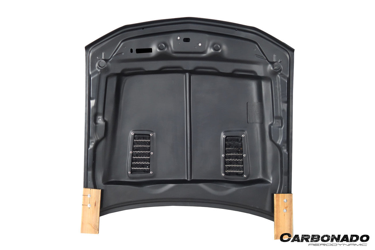 2007-2009 Ford Mustang GT500 Black Mamba BMC3 Style Hood