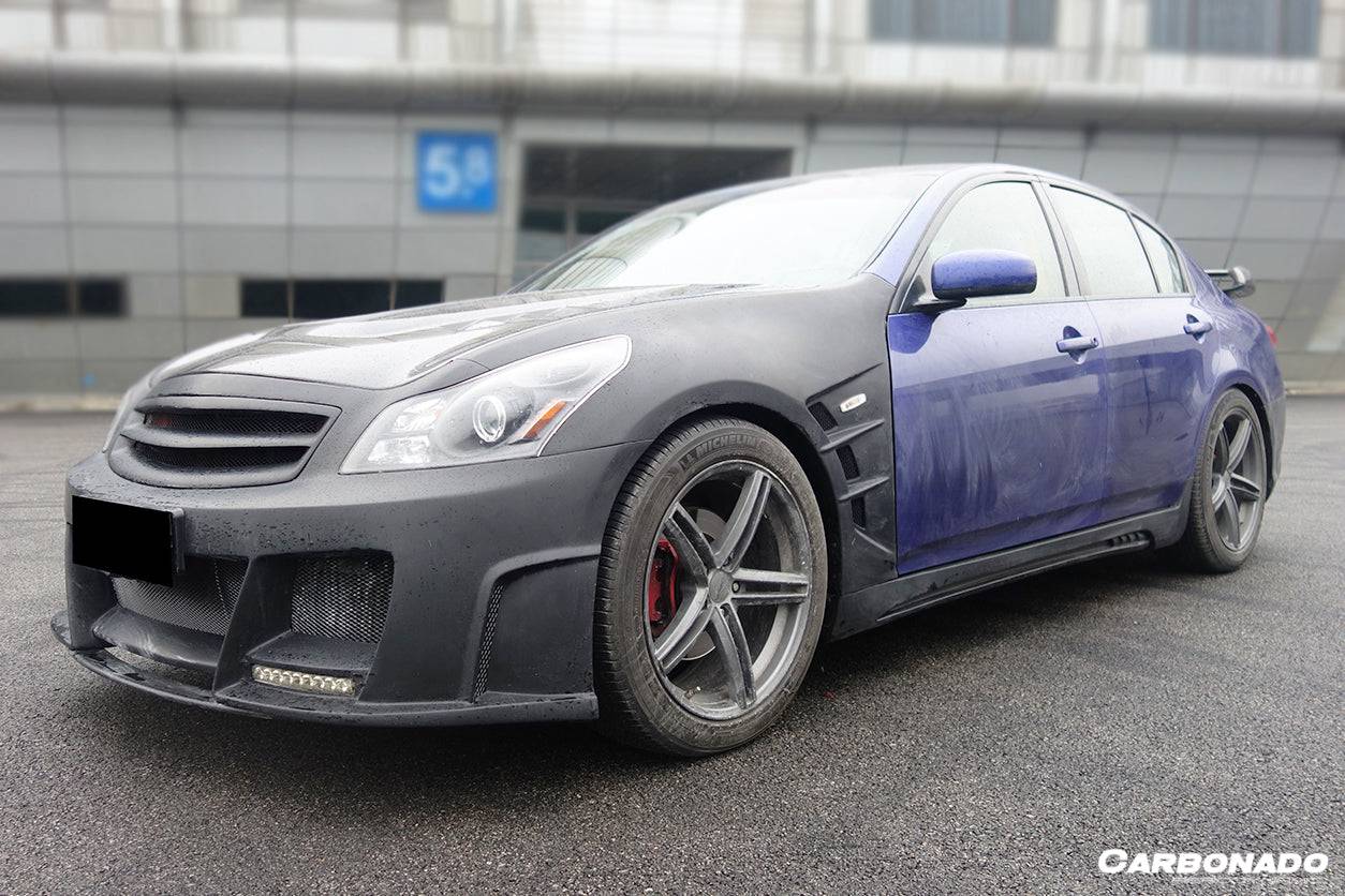 2007-2013 Infiniti G25/G35/G37 Sedan ELT Style Side Skirts - Carbonado Aero