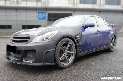 2007-2013 Infiniti G25/G35/G37 Sedan ELT Style Side Skirts - Carbonado Aero