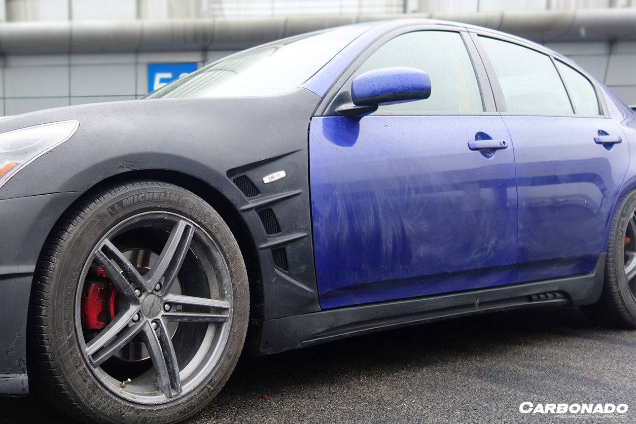 2007-2013 Infiniti G25/G35/G37 Sedan ELT Style Side Skirts - Carbonado Aero