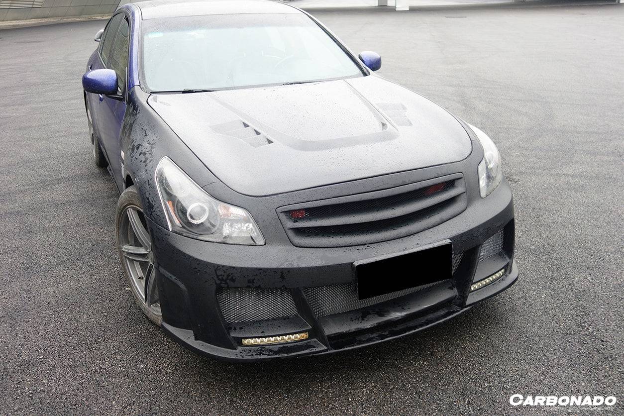 2007-2009 Infiniti G25/G35/G37 Sedan ELT Style Front Bumper - Carbonado Aero