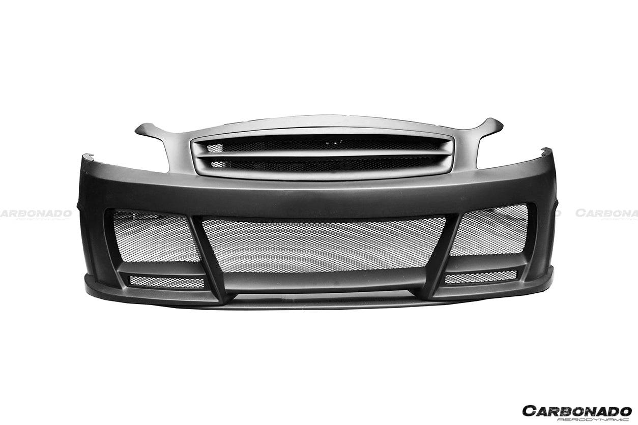 2007-2009 Infiniti G25/G35/G37 Sedan ELT Style Front Bumper - Carbonado Aero