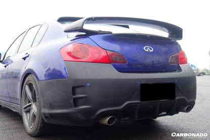 2007-2013 Infiniti G25/G35/G37 Sedan ELT Style Rear Bumper - Carbonado Aero