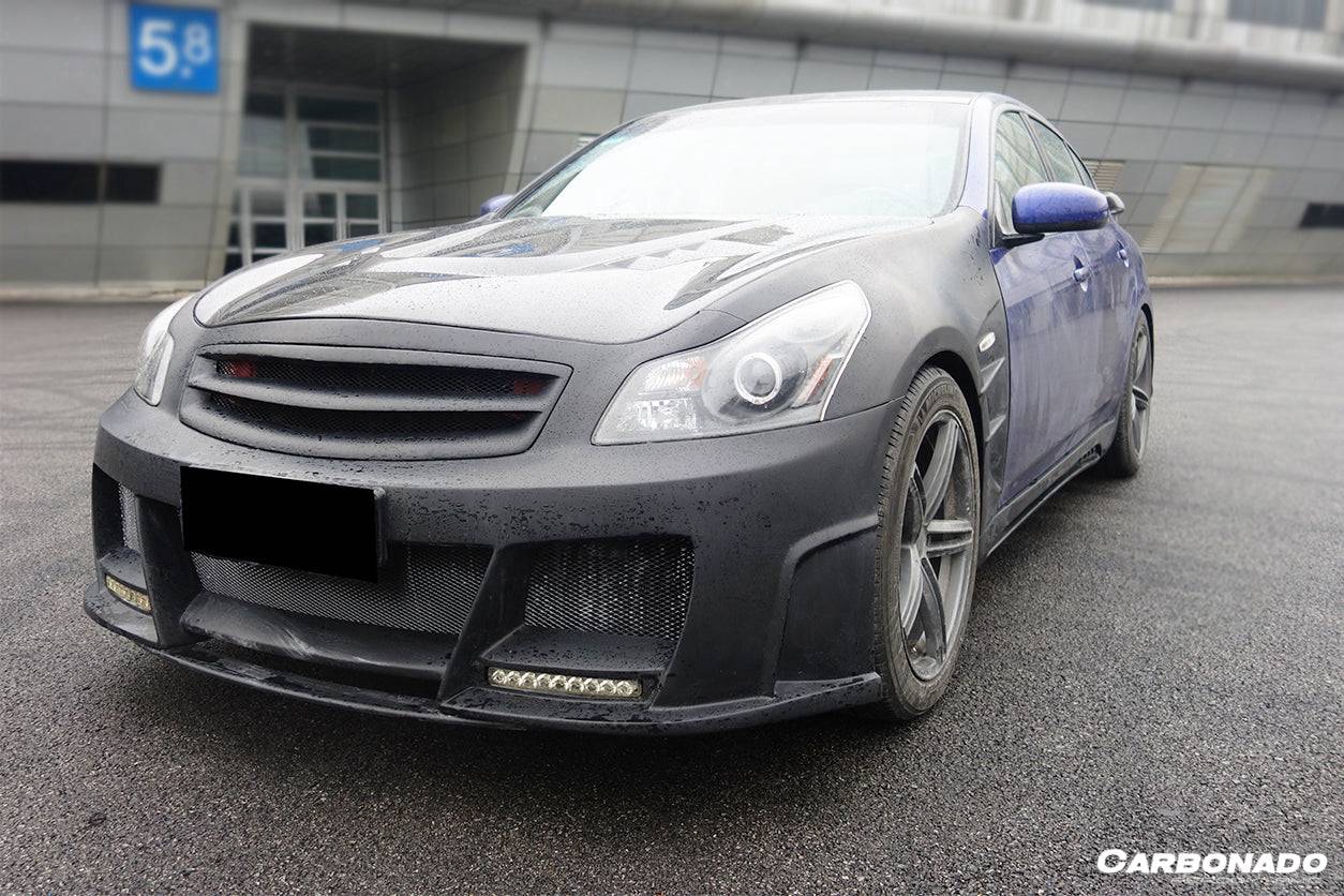2007-2009 Infiniti G25/G35/G37 Sedan ELT Style Front Bumper - Carbonado Aero