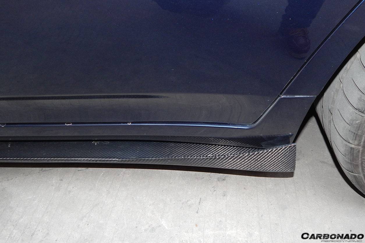 2007-2013 Infiniti G25/G35/G37 Sedan BS Style Side Skirts Under Board - Carbonado Aero