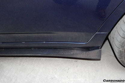 2007-2013 Infiniti G25/G35/G37 Sedan BS Style Side Skirts Under Board - Carbonado Aero