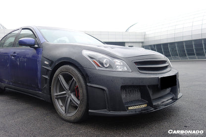 2007-2009 Infiniti G25/G35/G37 Sedan ELT Style Front Bumper - Carbonado Aero