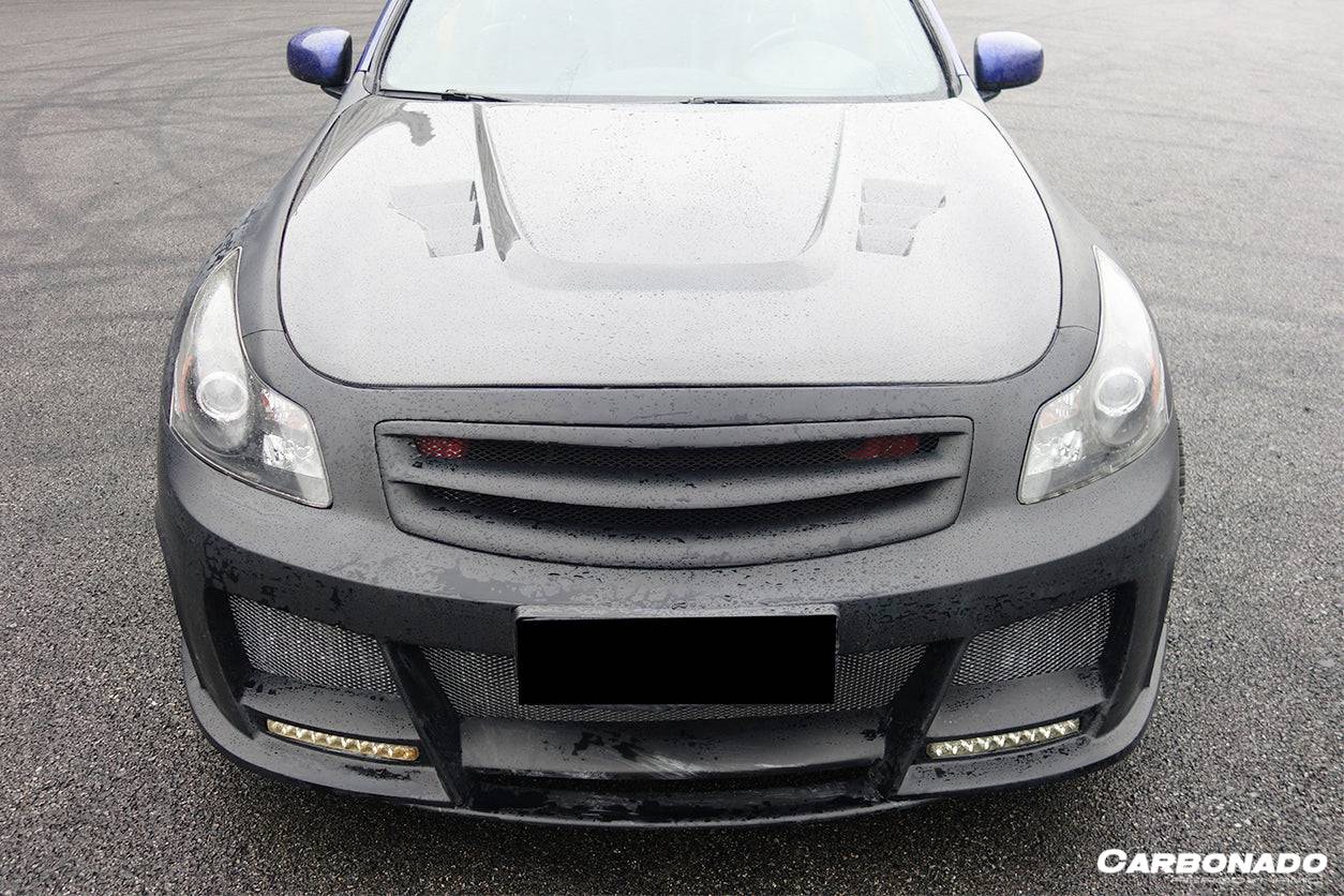 2007-2009 Infiniti G35/G37 Sedan BS Style Hood - Carbonado Aero
