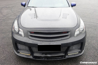 2007-2009 Infiniti G35/G37 Sedan BS Style Hood - Carbonado Aero