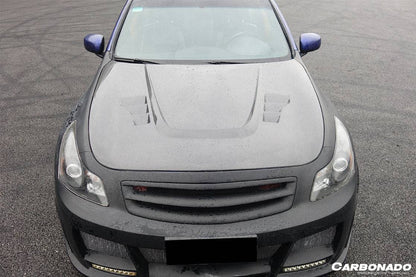 2007-2009 Infiniti G35/G37 Sedan BS Style Hood - Carbonado Aero