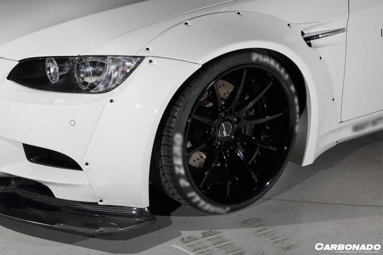 2008-2012 BMW M3 E92/E93 DE Style Carbon Fiber Front Lip - Carbonado Aero