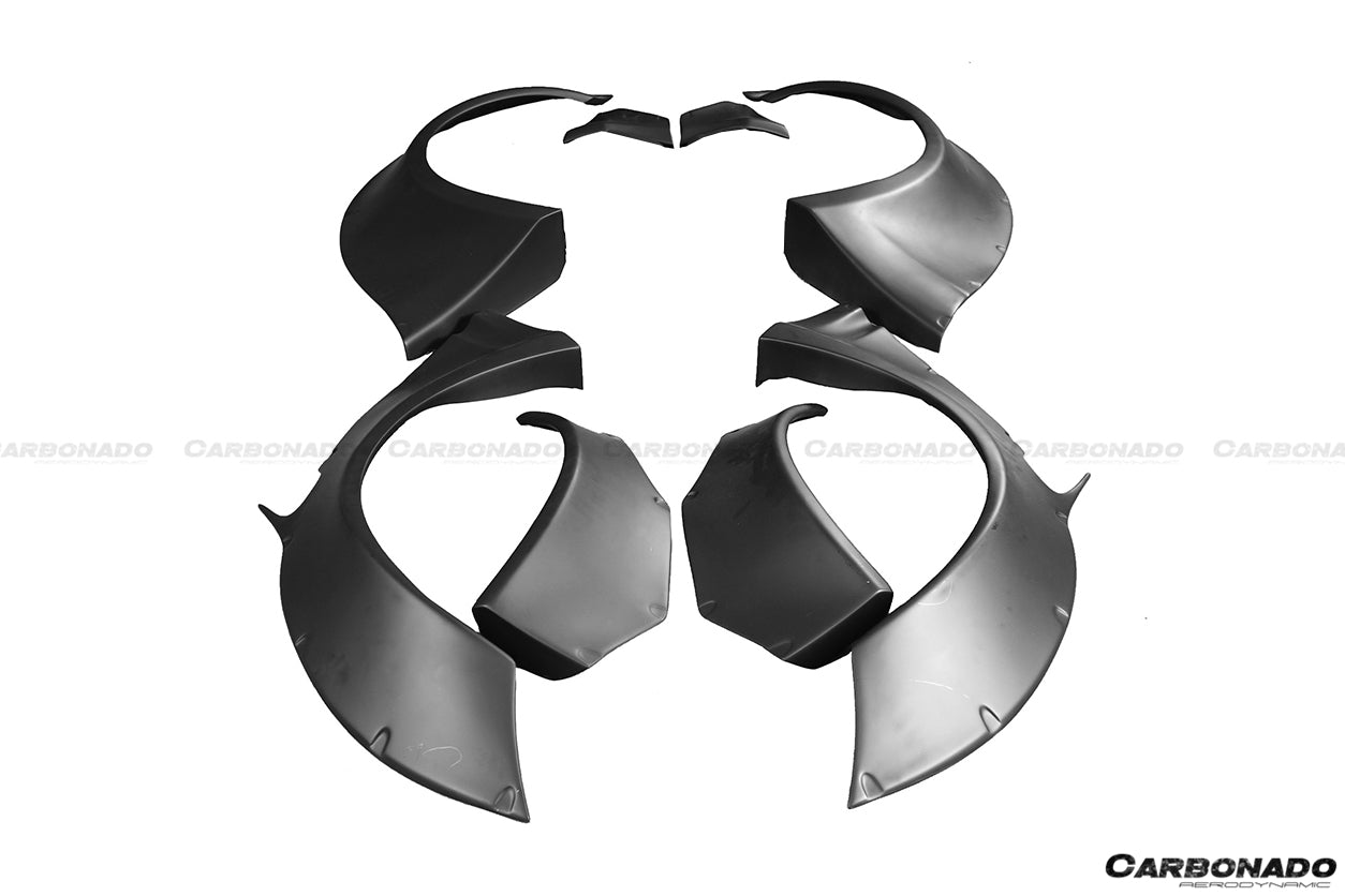 2008-2012 BMW M3 E92/E93 DE Style Wide Fender Flares - Carbonado Aero