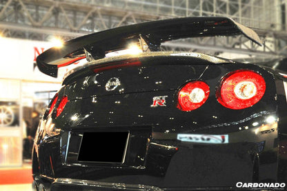 2008-2020 Nissan GTR R35 CBA/DBA/EBA VA-II Style Trunk Spoiler - Carbonado