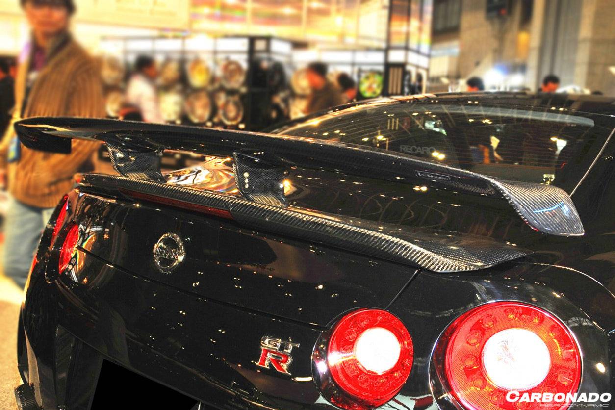 2008-2020 Nissan GTR R35 CBA/DBA/EBA VA-II Style Trunk Spoiler - Carbonado Aero