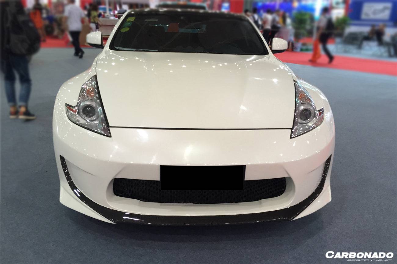 2009-2015 Nissan 370Z AMS Style Front Bumper - Carbonado Aero