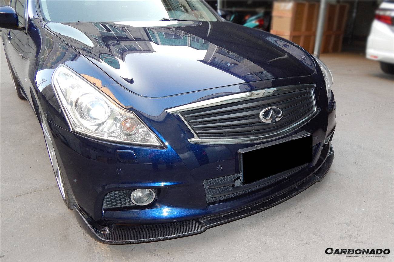 2010-2013 Infiniti G25/G37 Sedan EU Style Front Bumper - Carbonado Aero