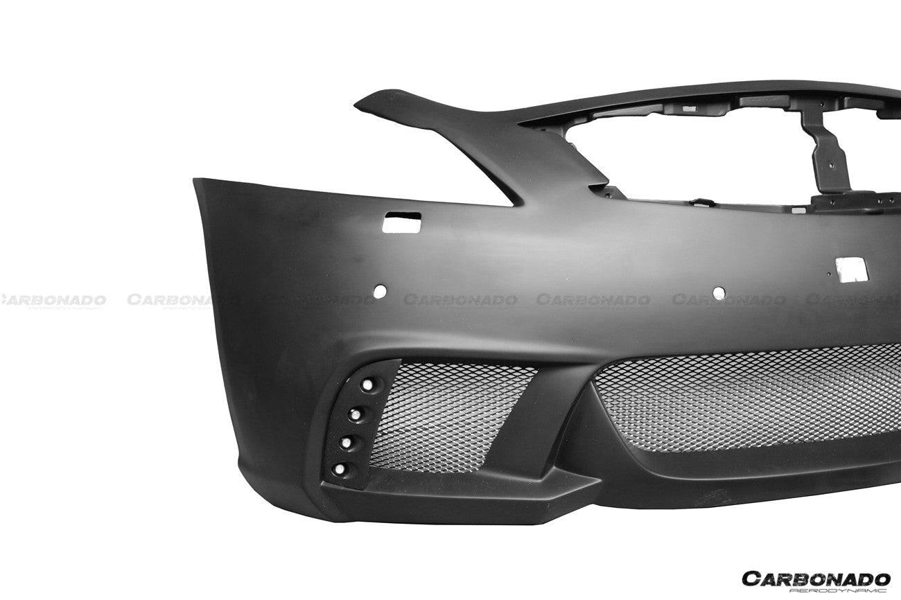 2010-2013 Infiniti G25/G37 Sedan WD Style Front Bumper w/Led Light - Carbonado Aero