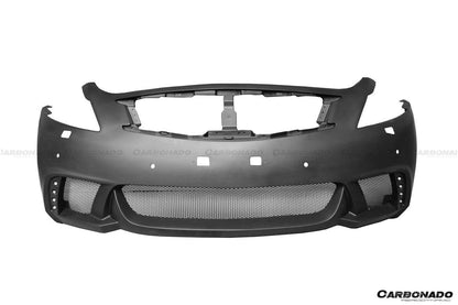 2010-2013 Infiniti G25/G37 Sedan WD Style Front Bumper w/Led Light - Carbonado Aero