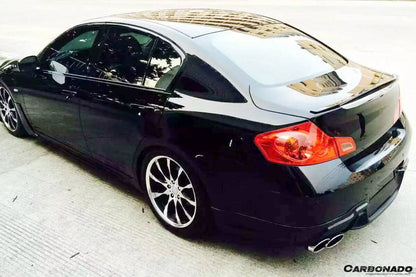 2010-2013 Infiniti G25/G37 Sedan WD Style Side Skirts - Carbonado Aero