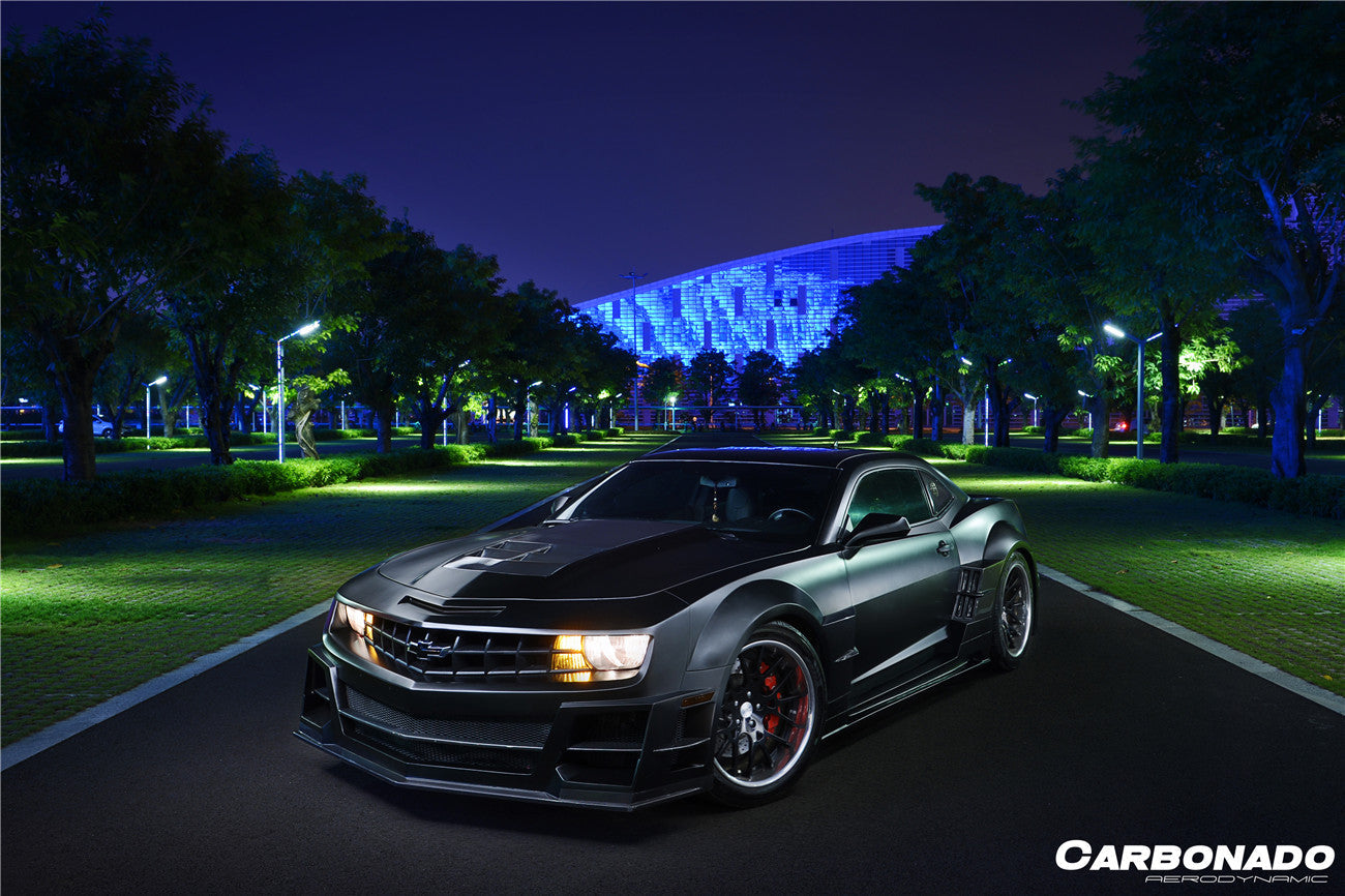 2010-2015 Chevrolet Camaro DP Style Hood - Carbonado