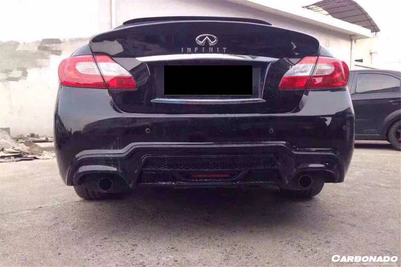 2011-2014 Infiniti Q70 M37 M35 M25 WD Style Trunk Spoiler - Carbonado Aero