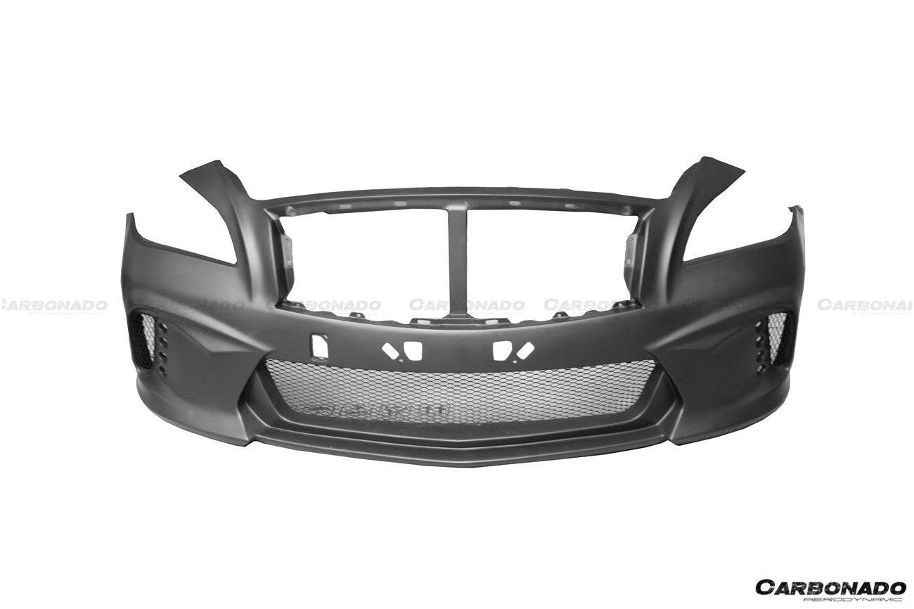 2011-2014 Infiniti Q70 M37 M35 M25 WD Style Front Bumper w/led Light - Carbonado Aero