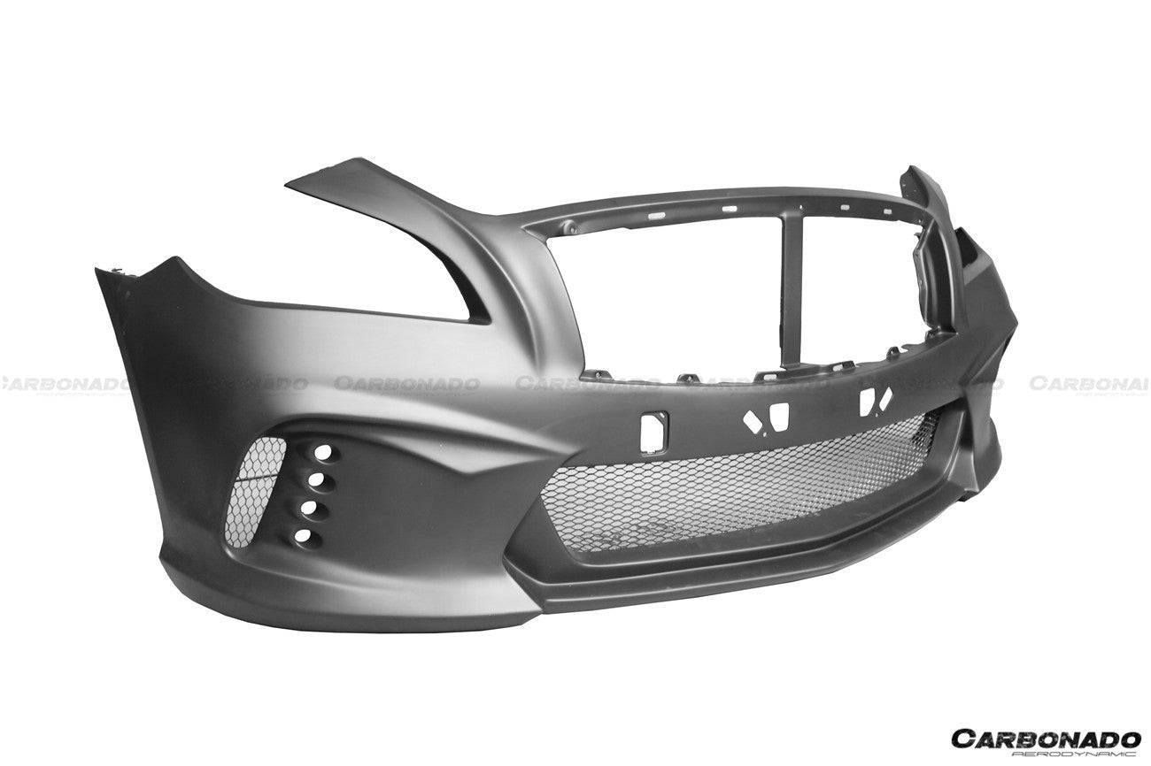 2011-2014 Infiniti Q70 M37 M35 M25 WD Style Front Bumper w/led Light - Carbonado Aero