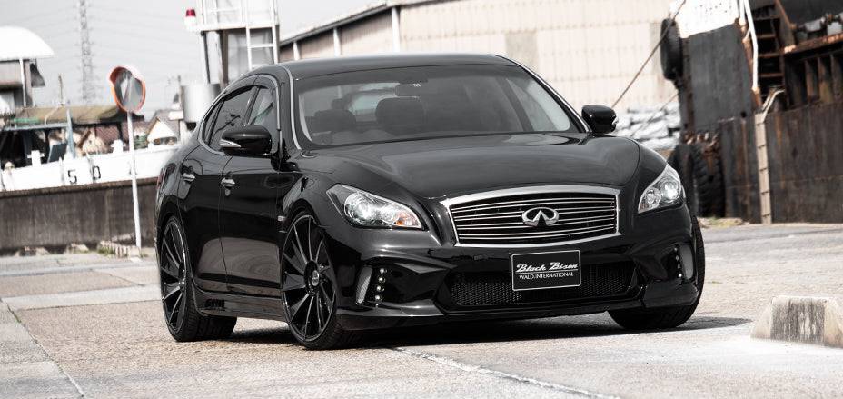 2011-2014 Infiniti Q70 M37 M35 M25 WD Style Front Bumper w/led Light - Carbonado Aero