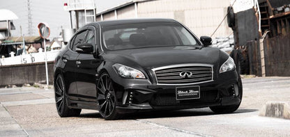 2011-2014 Infiniti Q70 M37 M35 M25 WD Style Front Bumper w/led Light - Carbonado Aero
